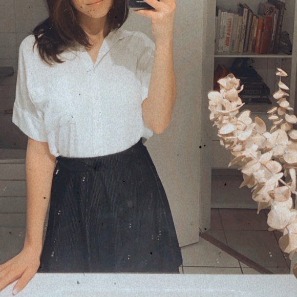 Zara Black Mini Skirt - Picture 2 of 2